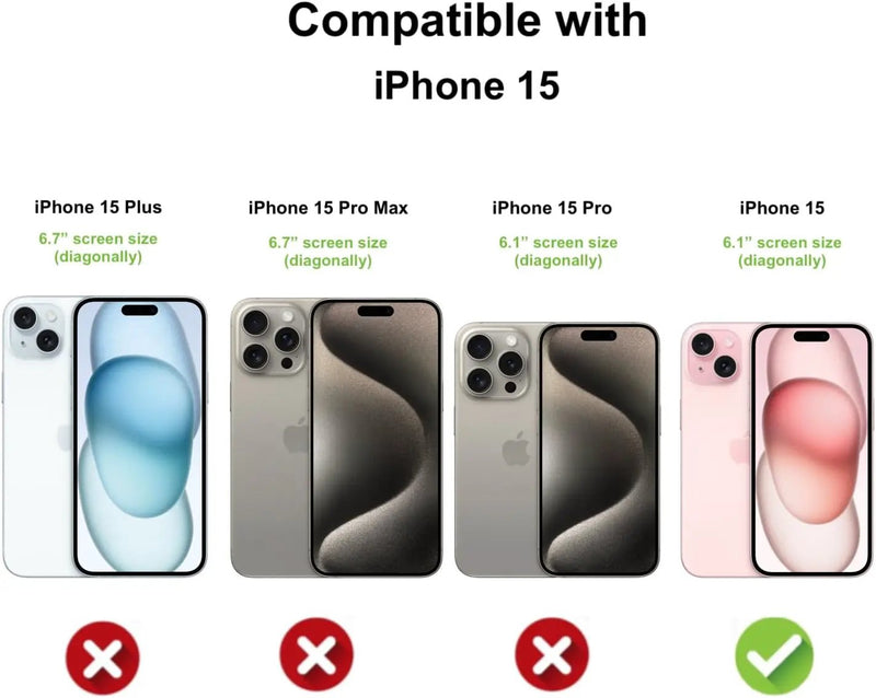 iPhone 15 Case Magsafe Clear by salelink.co.nz