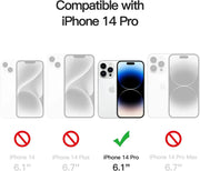 2PCS iPhone 14 Pro Screen Protector by salelink.co.nz