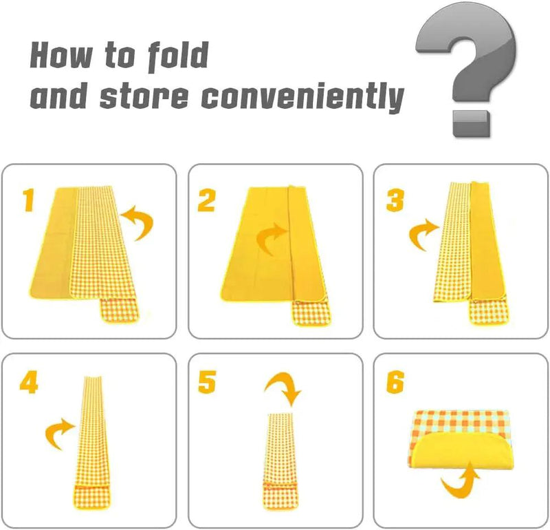 Waterproof Picnic Mat Blanket – 200 × 200 cm THTF50110 by ECOTREK
