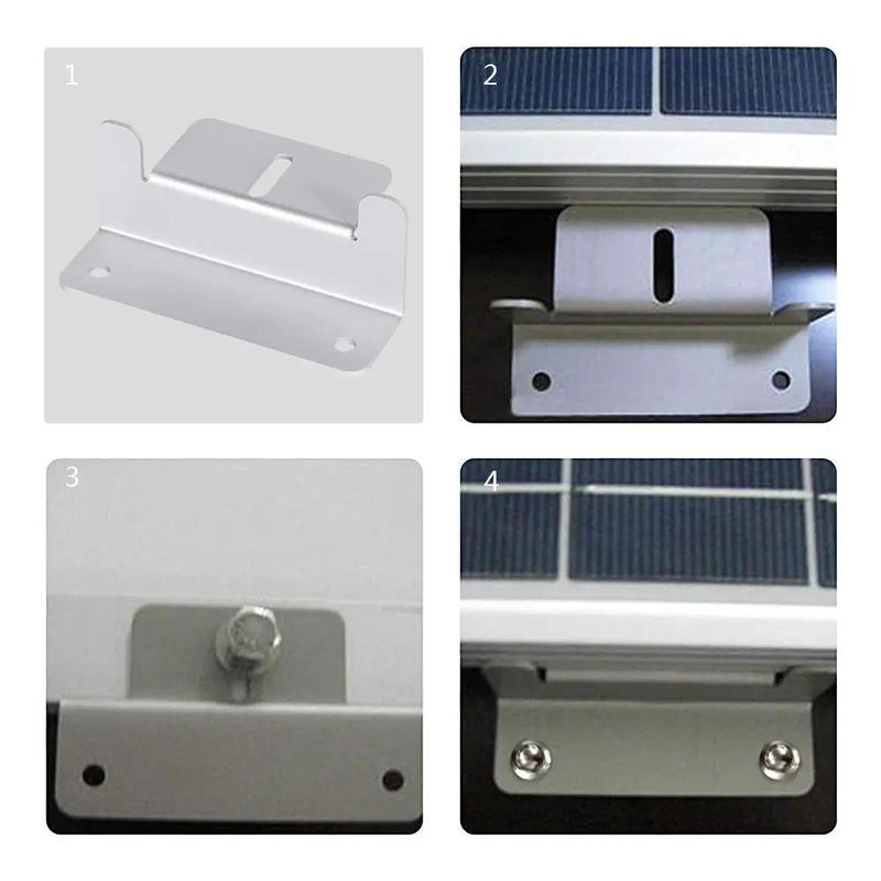 4pcs Solar Panel Mounting kits Aluminum Alloy Brackets for RV Boat Home by salelink.co.nz