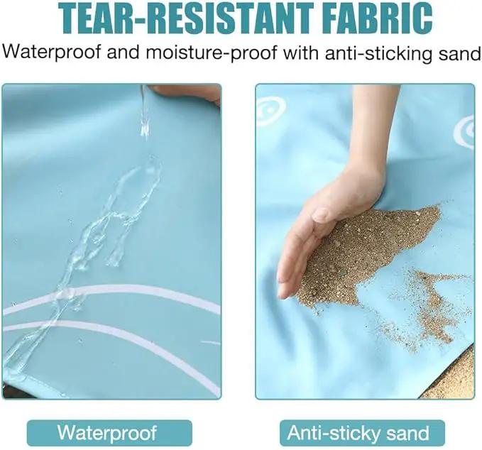 Sandproof Beach Mat – 200 × 200 cm SFJJ6025 by ECOTREK