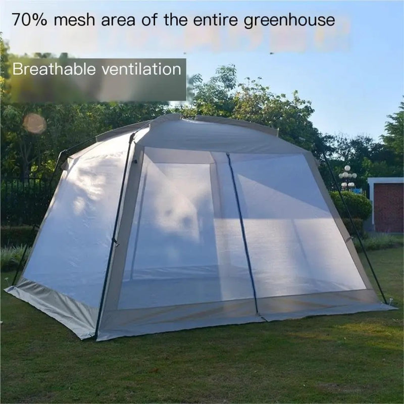 Anti-Mosquito Awning Canopy – Mesh Screen Portable Beach & Camping Tent LCF20710 by ECOTREK