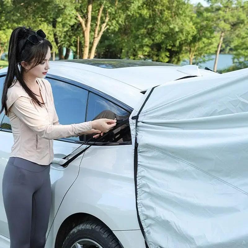 SUV Tailgate Car Tent – Quick Setup & All-Weather Outdoor Shelter LCF21312 by ECOTREK