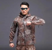 TAD Softshell Outdoor Jacket, Waterproof 3-in-1 Camouflage by Mead's Supply & Equipment Outfitters limited