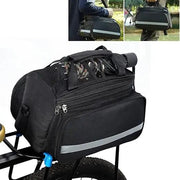 Ecotrek Waterproof Bicycle Rear Seat Bag – Multifunctional Pannier Rack Saddle Bag JS17606 by ECOTREK