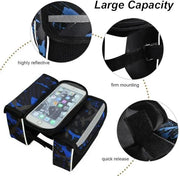 Ecotrek Waterproof Bicycle Frame Bag – Bike Phone Holder with Touchscreen JS71801 by ECOTREK