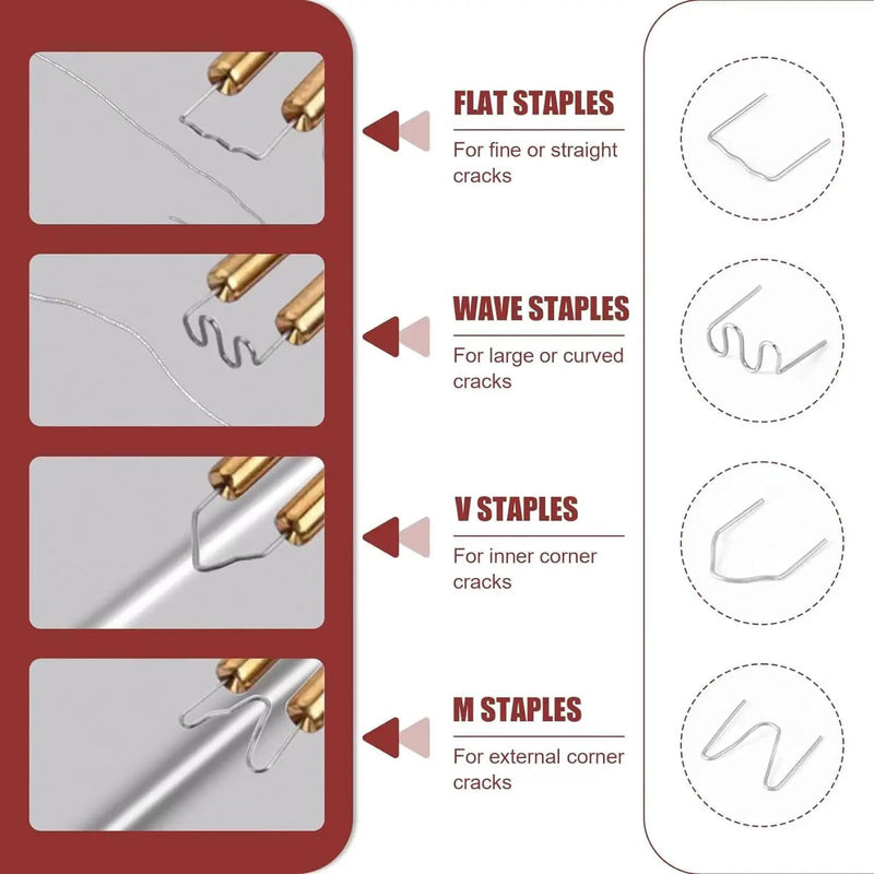 Plastic Welding Staples 3000pcs Hot Staples by salelink.co.nz