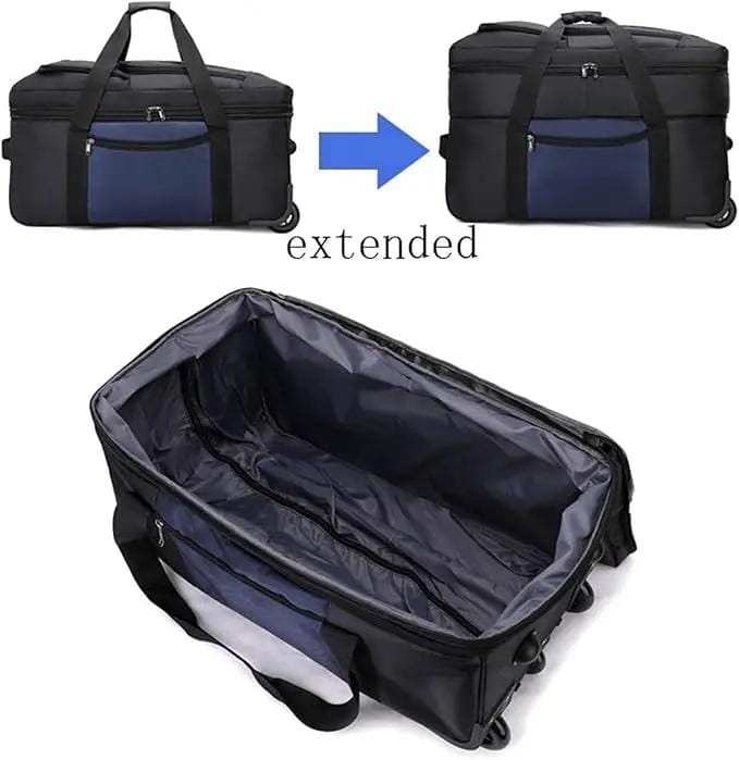 Expandable Rolling Checked-In Duffle Bag with Wheels CP1351 by ECOTREK