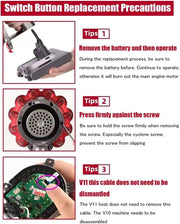 Strong Trigger Power Switch Button Accessories fits Dyson V11 V10 by salelink.co.nz