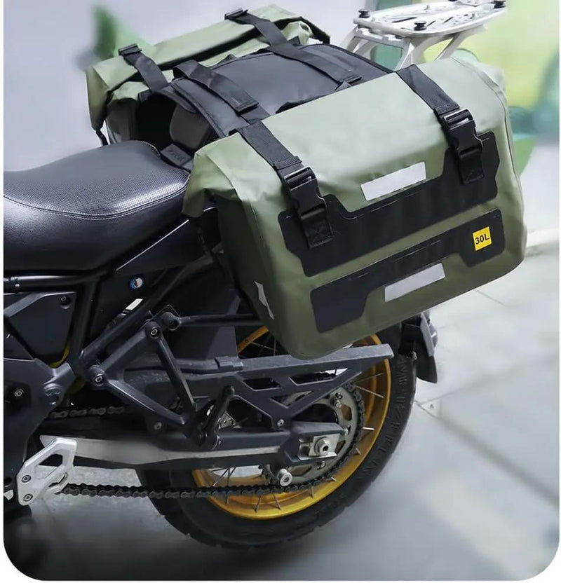 Ecotrek Motorcycle Saddlebags – Double Side Saddle Bag, 60L Waterproof Pannier BQF1308 by ECOTREK