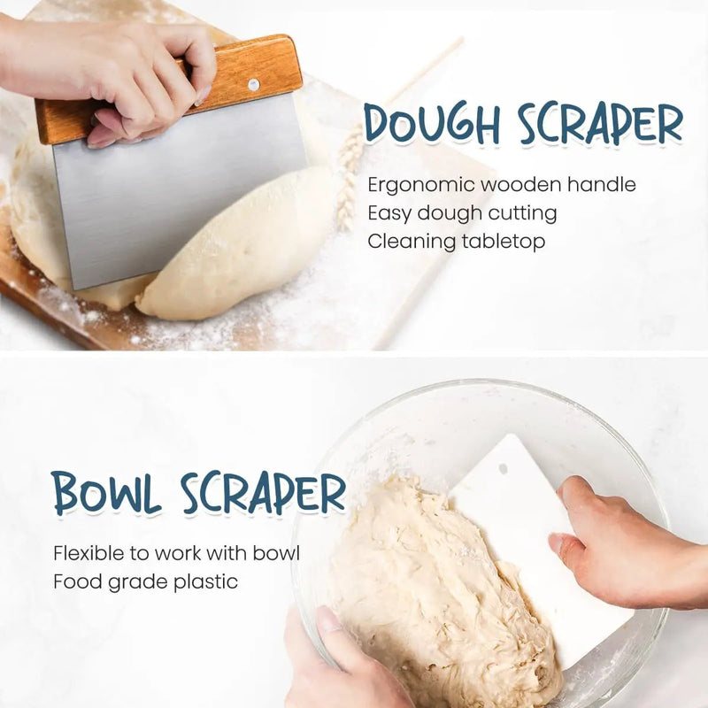 Bread Proofing Basket Set by salelink.co.nz