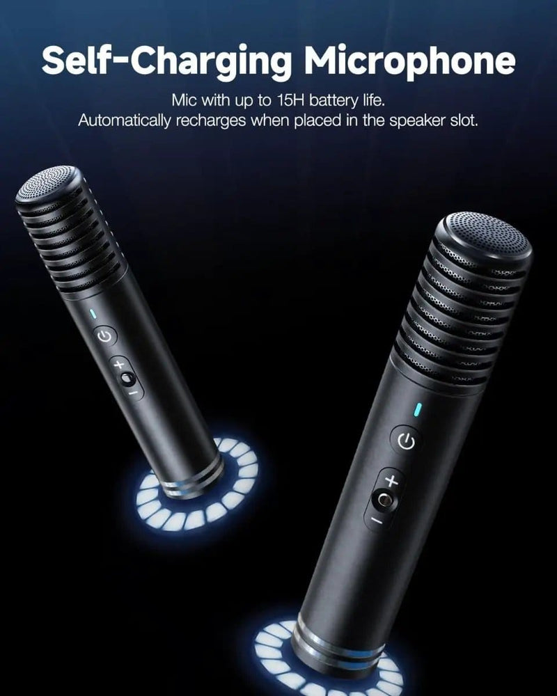 Ikarao S1 Karaoke Machine System With 10.1″ Touch Screen Wireless Mic by Kiwi Grab