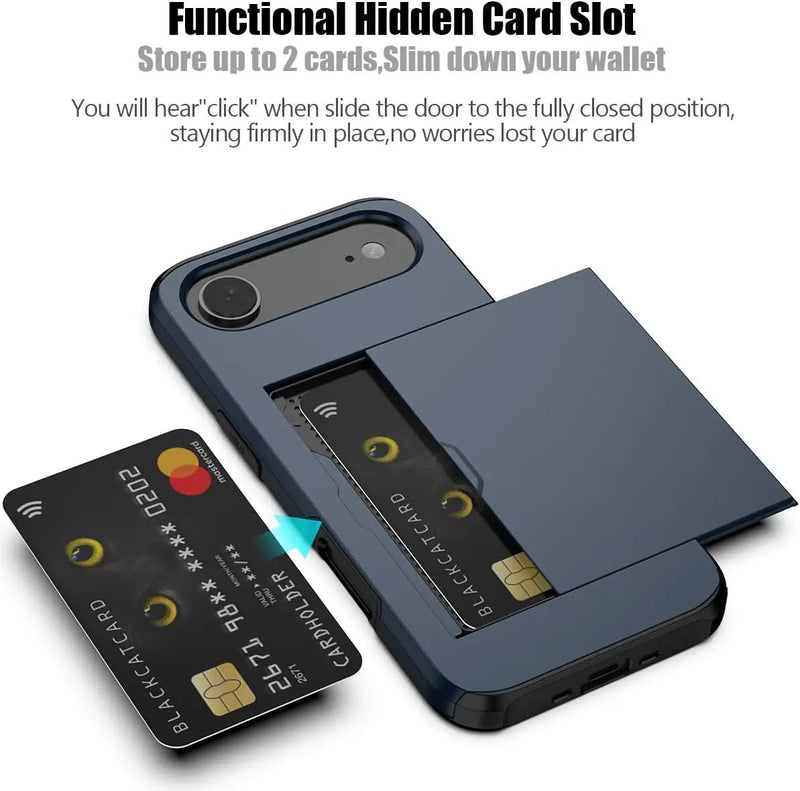 iPhone 17 Air Case Card Slots Holder by salelink.co.nz