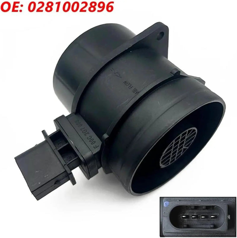 Car Air Mass Sensors for Jeep for Grand for Cherokee III 2005 2006 2007 2008 2009 2010 MAF Mass Air Flow Meter Sensor OEM: 0281002896 A0000943248 53013673AA by JBH AUTO PARTS