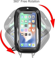 Ecotrek 6.4 inch Universal Bicycle Phone Holder & Waterproof Handlebar Mount Bag TG116611 by ECOTREK