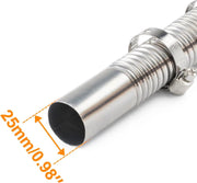 salelink.co.nz Unbranded 180cm Air Diesel Parking Heater Stainless Steel Exhaust Pipe Tube Gas 180cm Stainless Exhaust Pipe For Diesel Parking Heater