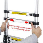 Kiwi Grab Kiwi Grab Ladder Telescopic Aluminum Extension 5m Ladder Telescopic Aluminum Extension 5m