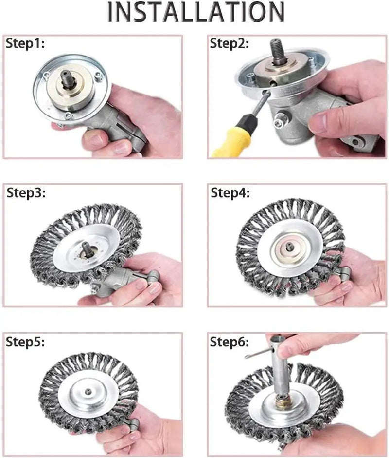 8" Weed Eater Brush Cutter Trimmer Head by salelink.co.nz