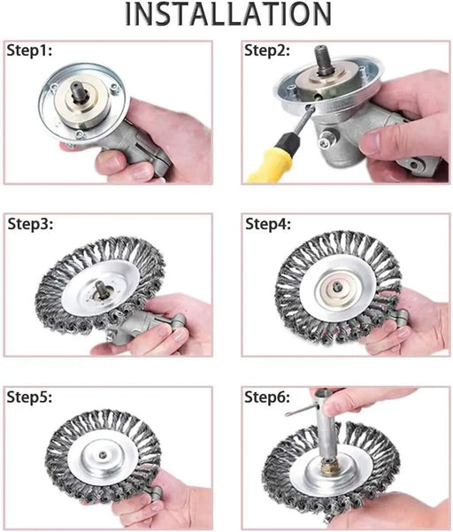 8" Weed Eater Brush Cutter Trimmer Head by salelink.co.nz