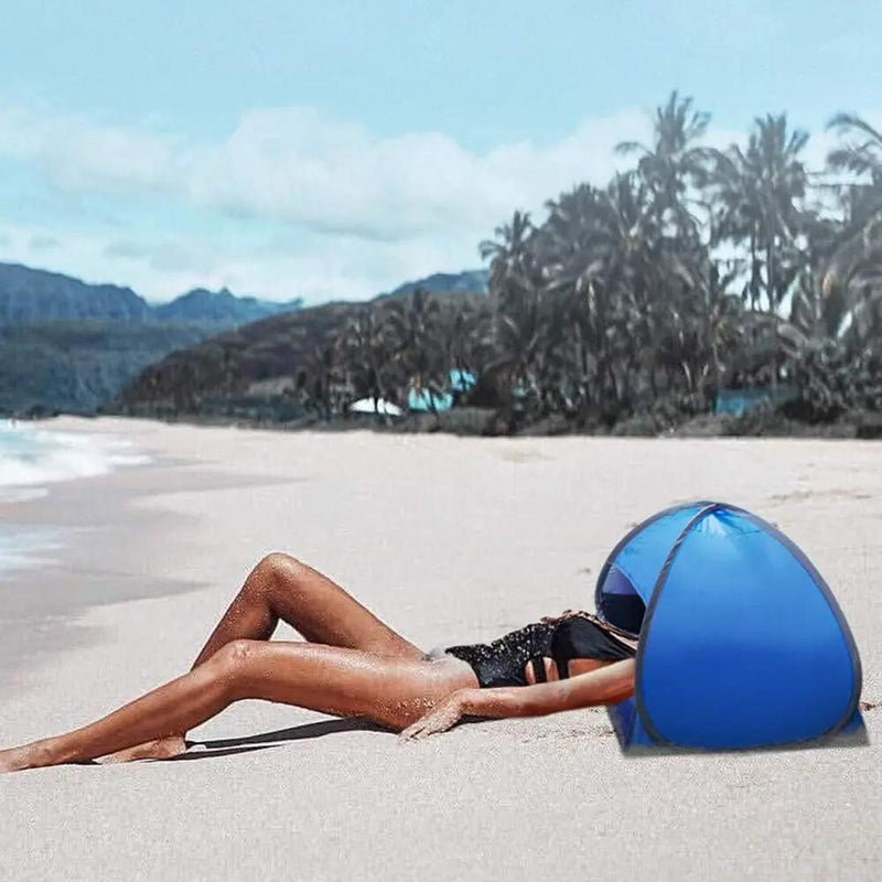 Mini Beach Sun Shade Canopy – Instant Pop-Up Tent TTQY6014 by ECOTREK