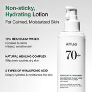 Anua Heartleaf 70 Daily Lotion 200ml by Poppy Gifts