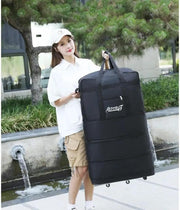 Expandable Extra-Large Travel Duffel Bag with Wheels – Waterproof & Lightweight (6 Wheels) BGMF7155 by ECOTREK