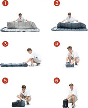 Large Rectangular Sleeping Bag – 230 x 100 cm, Ideal for Camping, Hiking, Picnic & Outdoor Use LCF61636 by ECOTREK