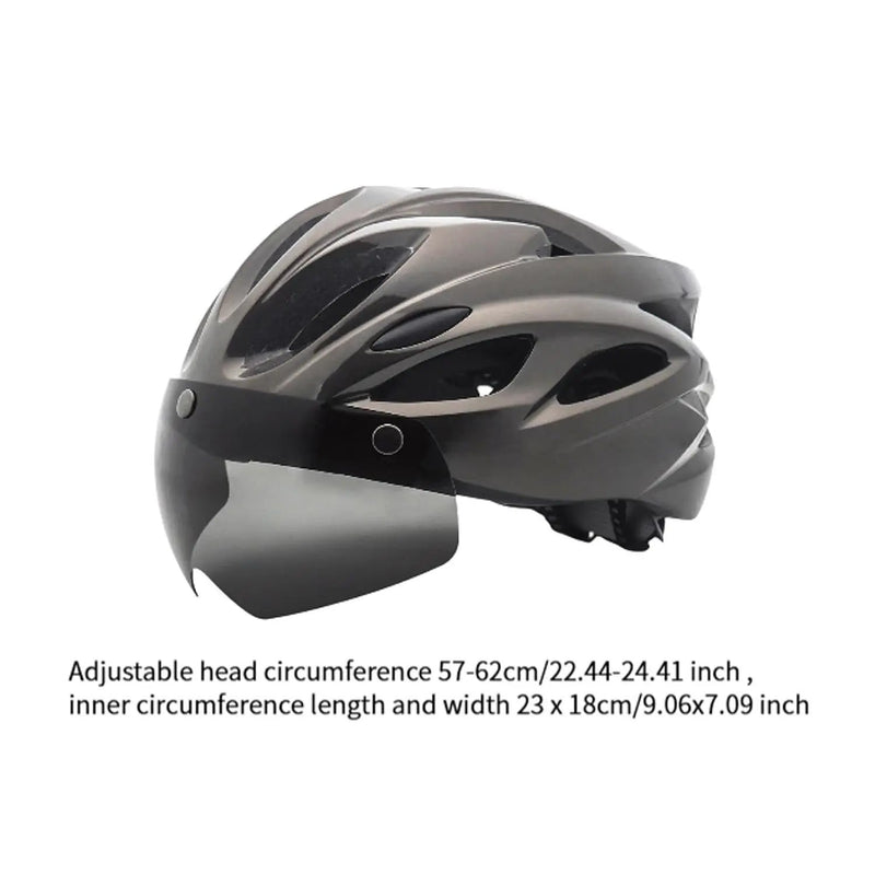 Ecotrek Bicycle Helmet with Rear Light – Adjustable Breathable Cycling Helmet HT629012 by ECOTREK