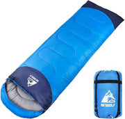 4-Season Adults Envelope Camping Sleeping Bag – Compact & Lightweight DYLF61327 by ECOTREK