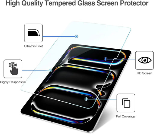 iPad Pro 11 inch 2024 (M4) Tempered Glass Screen Protector by salelink.co.nz