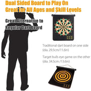 11" Portable Safety Magnetic Double-Side Dart Mat by dealonline.co.nz