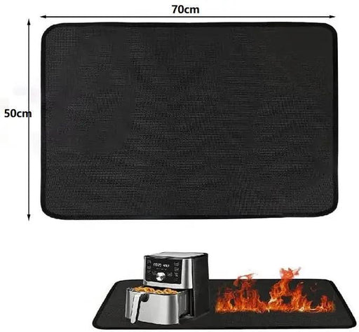 Ecotrek BBQ Grill Mat - Fireproof Deck & Patio Protector, Double-Sided Waterproof Oil-Proof HC12101 by ECOTREK