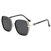 Ecotrek UV Protected Oversized Sunglasses for Women – Square Frame LX21-21 by ECOTREK