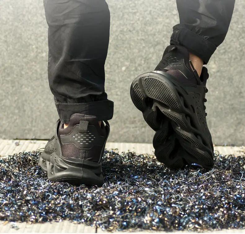Steel Toe Work Shoes Safety Sneakers Industrial Shoes Lightweight Puncture Proo by dealonline.co.nz