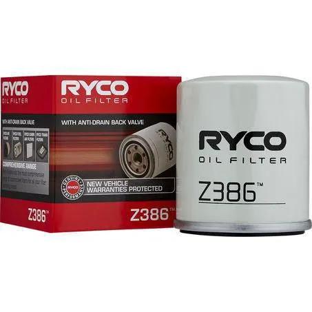 Z386 - RYCO SPIN-ON OIL FILTER by Racing Pro NZ Ltd