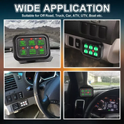 6 Gang Rocker Switch Panel by salelink.co.nz