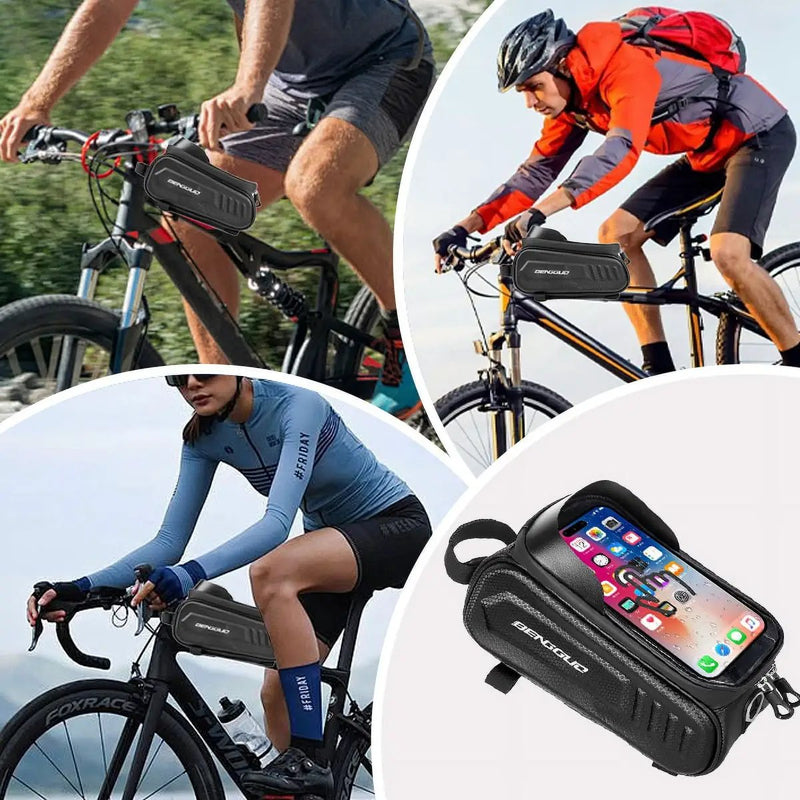 Ecotrek Bicycle Frame Bag & Cell Phone Bracket Bag TG117016 by ECOTREK