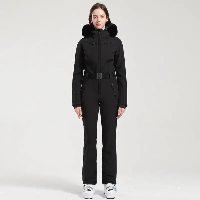 Action Outdoors Limited Women's Slim Fit Ski Suit Set - Waterproof & Warm Women's Slim Fit Ski Suit Set - Waterproof & Warm