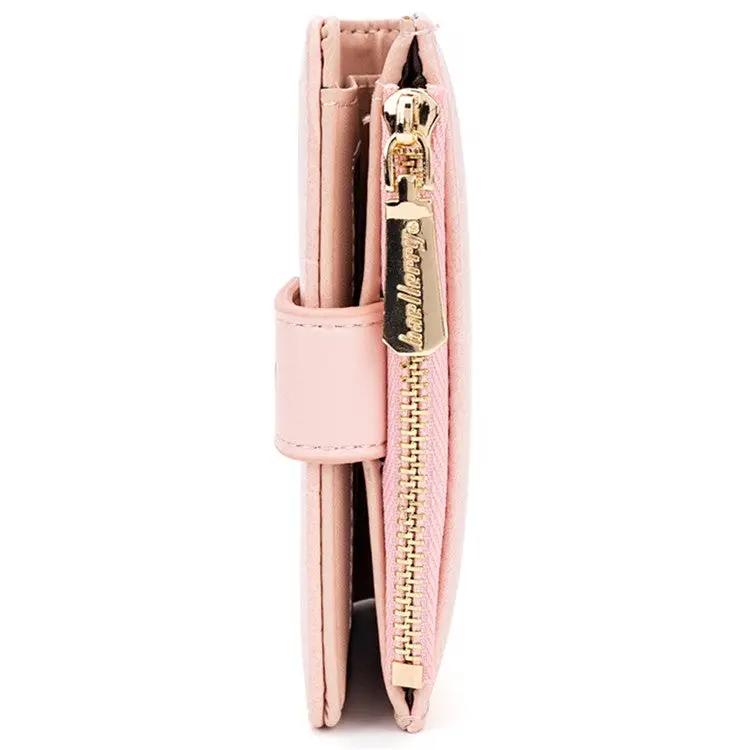 Brands HD BAELLERRY N8327 Fashion Stone Texture PU Leather Women Bi-fold Short Wallet BAELLERRY N8327 Fashion Stone Texture PU Leather Women Bi-fold Short Wallet