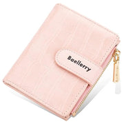 Brands HD BAELLERRY N8327 Fashion Stone Texture PU Leather Women Bi-fold Short Wallet BAELLERRY N8327 Fashion Stone Texture PU Leather Women Bi-fold Short Wallet