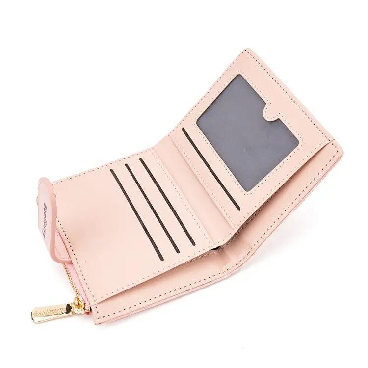 Brands HD BAELLERRY N8327 Fashion Stone Texture PU Leather Women Bi-fold Short Wallet BAELLERRY N8327 Fashion Stone Texture PU Leather Women Bi-fold Short Wallet