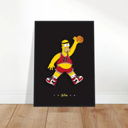 Homer x Jordan Limited Edition by Blank Wall Print Shop