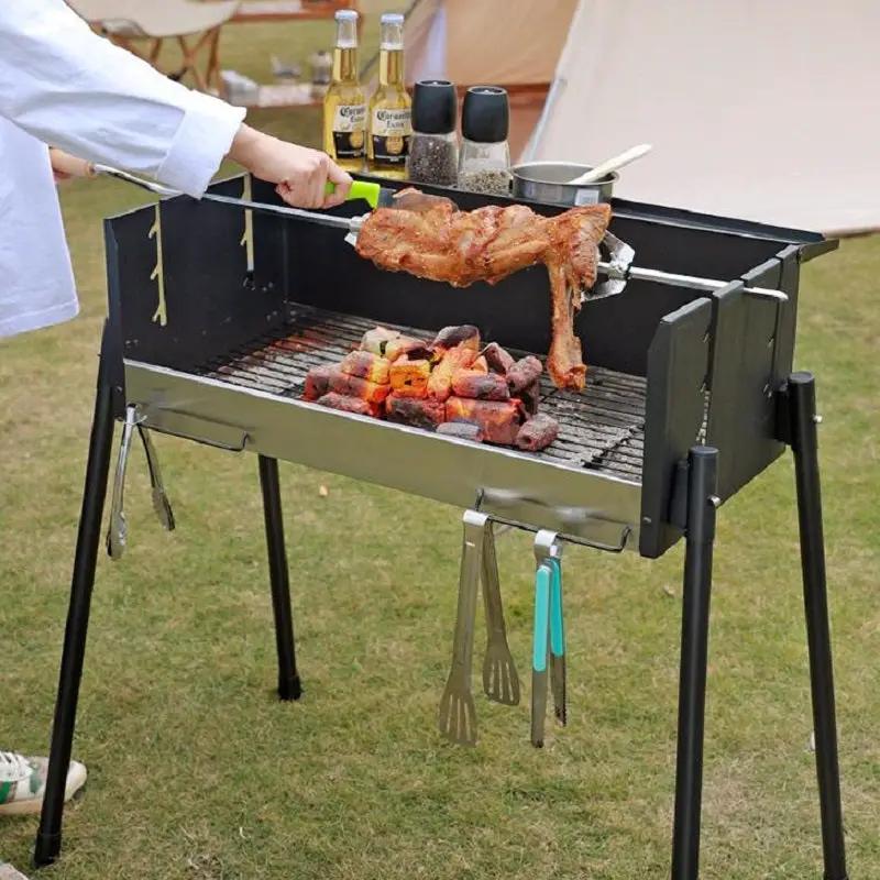 BBQ Grill Roast Stove Barbecue Outdoor 3 Different Temperature by dealonline.co.nz