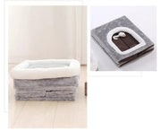 Collapsible Cat House with Bed H 42cm by dealonline.co.nz