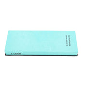 Sharpening Stone 1000 Grit Whetstone White Corundum Anti Slip Silicone Base Multipurpose Use Green by China Dropship