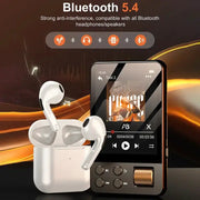 Habicare 64GB Bluetooth 5.4 WiFi MP3 Player with Touchscreen & FM Radio 64GB Bluetooth 5.4 WiFi MP3 Player with Touchscreen & FM Radio