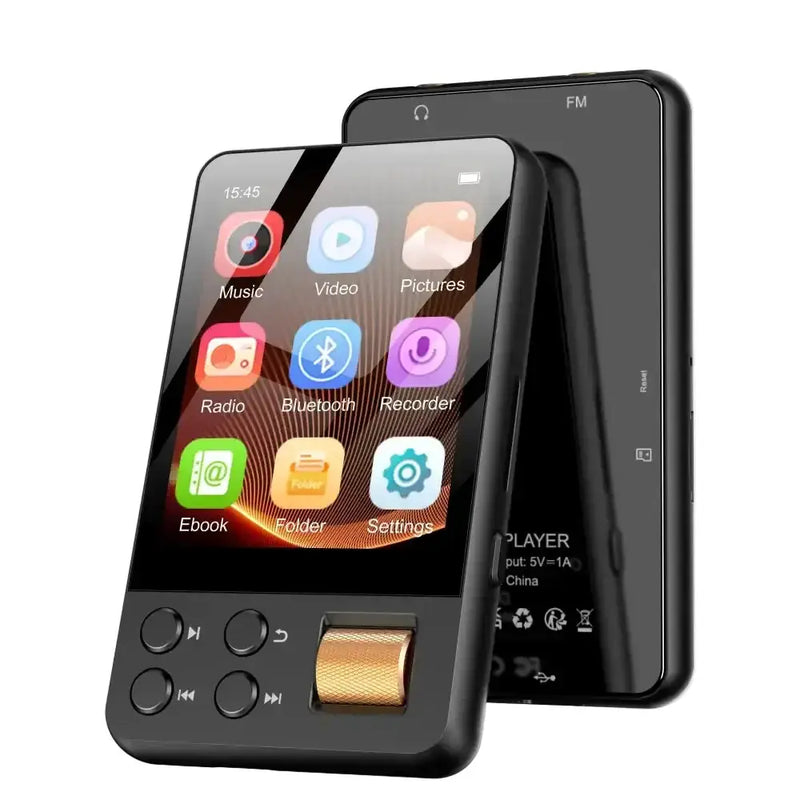 Habicare 64GB Bluetooth 5.4 WiFi MP3 Player with Touchscreen & FM Radio 64GB Bluetooth 5.4 WiFi MP3 Player with Touchscreen & FM Radio