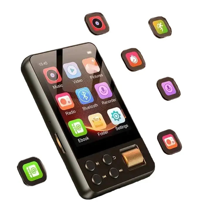 Habicare 64GB Bluetooth 5.4 WiFi MP3 Player with Touchscreen & FM Radio 64GB Bluetooth 5.4 WiFi MP3 Player with Touchscreen & FM Radio