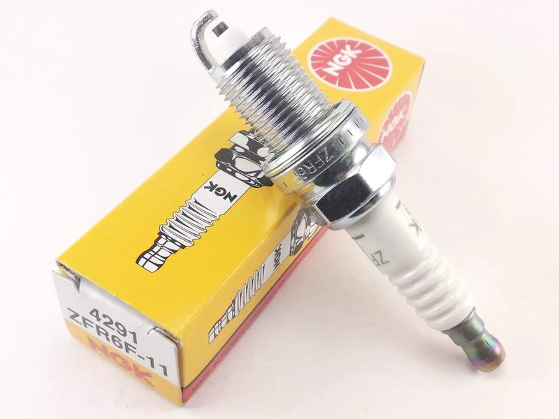 NGK STD V-Groove Resistor Spark Plug - ZFR6F-11 by JBH AUTO PARTS