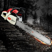 SportZone.co.nz Tools > Power Tools > Chainsaws Giantz 65cc Petrol Chainsaw 24 Inch Bar Electric Start Giantz 65cc Petrol Chainsaw 24 Inch Bar Electric Start